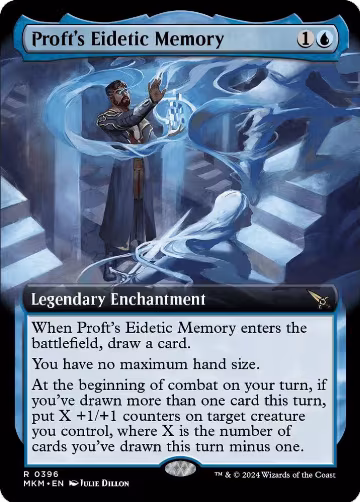 Proft's Eidetic Memory (Extended Art) (396), Murders at Karlov Manor — Magic card price