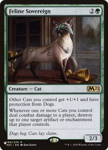 Feline Sovereign (180), The List Reprints — Magic card price
