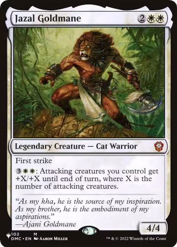 Jazal Goldmane (102/048), The List Reprints — Magic card price