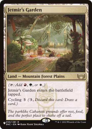 Jetmir's Garden (250/281), The List Reprints — Magic card price