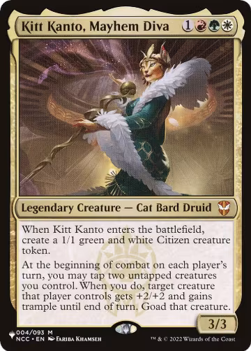 Kitt Kanto, Mayhem Diva (004/093), The List Reprints — Magic card price