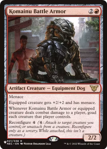 Komainu Battle Armor (021/038), The List Reprints — Magic card price