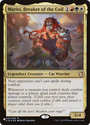 Marisi, Breaker of the Coil (046/302), The List Reprints — Magic card price