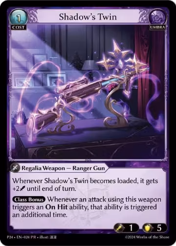 Shadow's Twin (024), Promotional Cards — Grand Archive card price