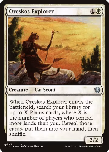 Oreskos Explorer (098/081), The List Reprints — Magic card price