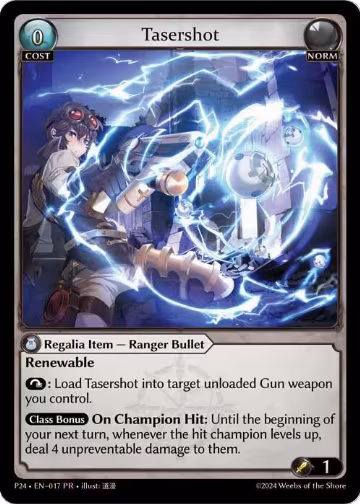 Tasershot (017), Promotional Cards — Grand Archive card price