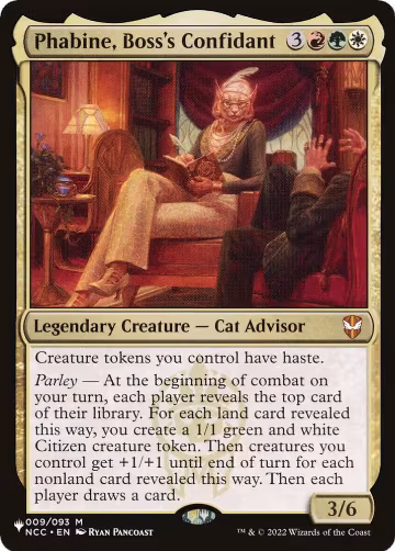 Phabine, Boss's Confidant (009/093), The List Reprints — Magic card price
