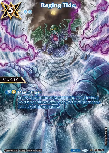 Raging Tide (SPR) (BSS04-136), Savior of Chaos — Battle Spirits card price