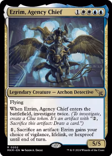 Ezrim, Agency Chief (202), Murders at Karlov Manor — Magic card price