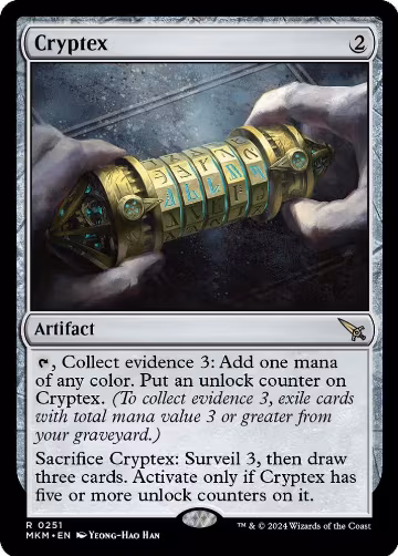 Cryptex (251), Murders at Karlov Manor — Magic card price
