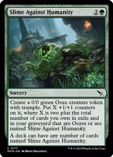 Slime Against Humanity (177), Murders at Karlov Manor — Magic card price