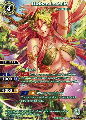 Hidden Leaf Elf (SPR) (BSS04-077), Savior of Chaos — Battle Spirits card price
