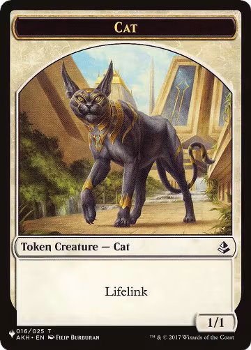 Cat (016) // Citizen Double-Sided Token (16 // 12), The List Reprints — Magic card price