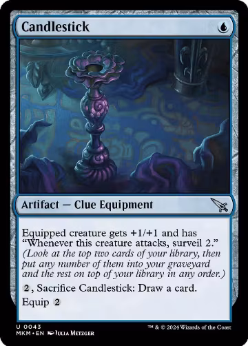 Candlestick (43), Murders at Karlov Manor — Magic card price