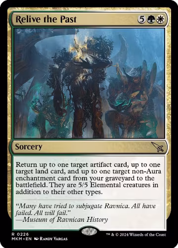 Relive the Past (226), Murders at Karlov Manor — Magic card price