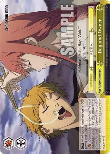 Dog and Owner (RRR) (CSM/S96-TE09R RRR), Chainsaw Man — Weiß Schwarz card price