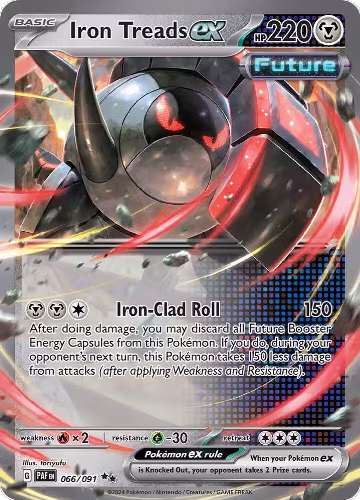 Iron Treads ex (066/091), Paldean Fates — Pokémon card price