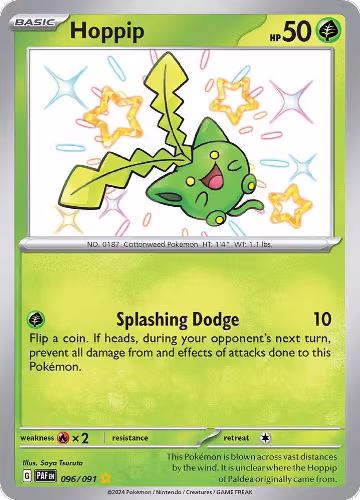 Hoppip (096/091), Paldean Fates — Pokémon card price