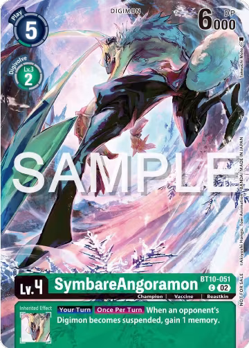 SymbareAngoramon (Digimon Illustration Competition Pack 2023) (BT10-051 C), Xros Encounter — Digimon card price