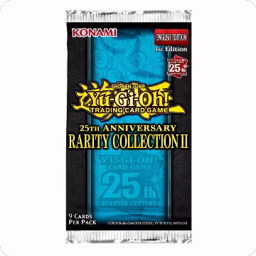 25th Anniversary Rarity Collection II Booster Pack, 25th Anniversary Rarity Collection II — Yu-Gi-Oh! sealed product price