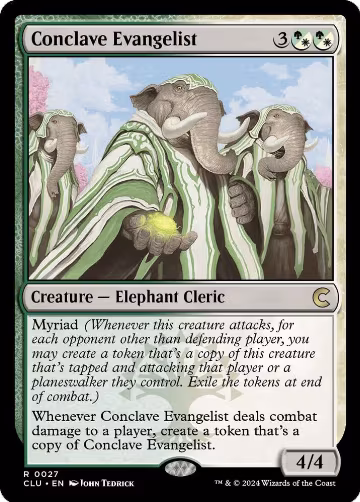 Conclave Evangelist (27), Ravnica: Clue Edition — Magic card price
