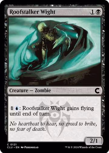 Roofstalker Wight (121), Ravnica: Clue Edition — Magic card price
