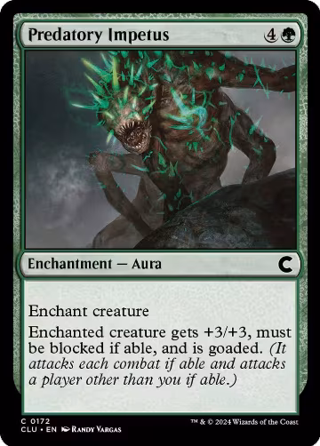 Predatory Impetus (172), Ravnica: Clue Edition — Magic card price