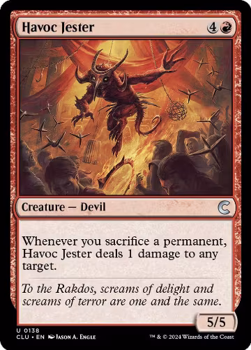 Havoc Jester (138), Ravnica: Clue Edition — Magic card price