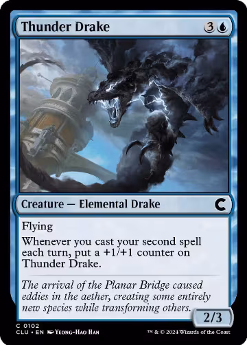 Thunder Drake (102), Ravnica: Clue Edition — Magic card price