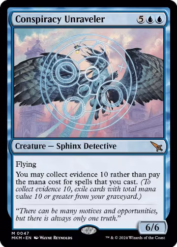 Conspiracy Unraveler (47), Murders at Karlov Manor — Magic card price