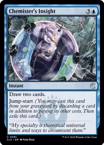 Chemister's Insight (81), Ravnica: Clue Edition — Magic card price