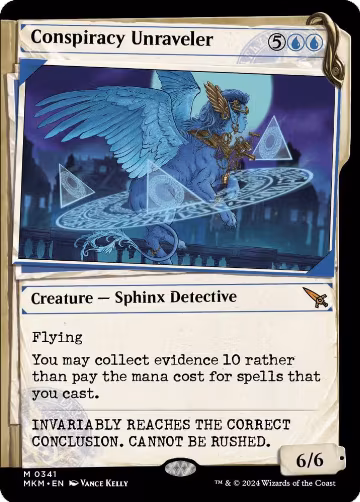 Conspiracy Unraveler (Showcase) (341), Murders at Karlov Manor — Magic card price