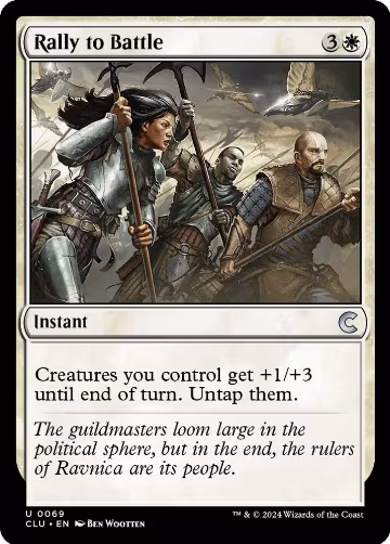 Rally to Battle (69), Ravnica: Clue Edition — Magic card price