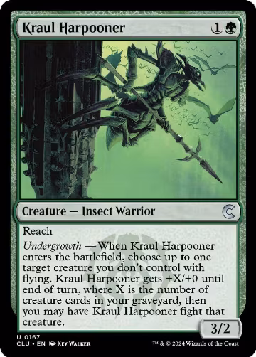 Kraul Harpooner (167), Ravnica: Clue Edition — Magic card price