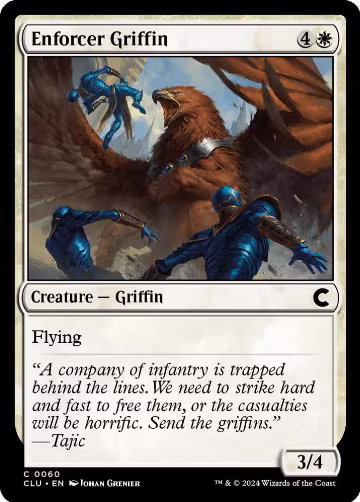 Enforcer Griffin (60), Ravnica: Clue Edition — Magic card price