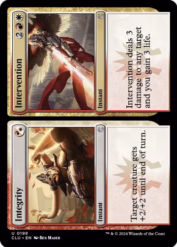 Integrity // Intervention (198), Ravnica: Clue Edition — Magic card price