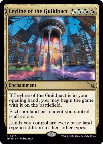 Leyline of the Guildpact (217), Murders at Karlov Manor — Magic card price
