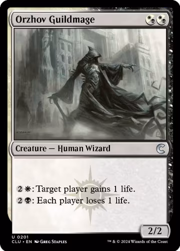 Orzhov Guildmage (201), Ravnica: Clue Edition — Magic card price