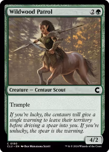 Wildwood Patrol (180), Ravnica: Clue Edition — Magic card price