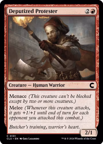 Deputized Protester (131), Ravnica: Clue Edition — Magic card price