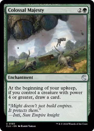 Colossal Majesty (160), Ravnica: Clue Edition — Magic card price