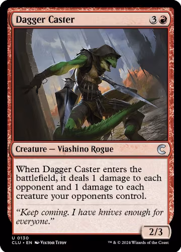 Dagger Caster (130), Ravnica: Clue Edition — Magic card price