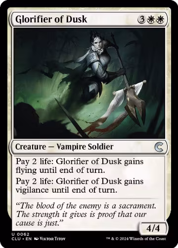 Glorifier of Dusk (62), Ravnica: Clue Edition — Magic card price