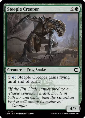 Steeple Creeper (174), Ravnica: Clue Edition — Magic card price
