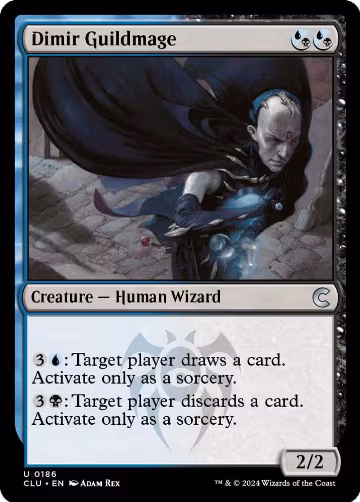 Dimir Guildmage (186), Ravnica: Clue Edition — Magic card price