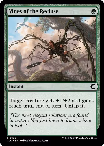 Vines of the Recluse (178), Ravnica: Clue Edition — Magic card price