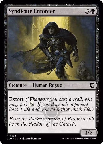 Syndicate Enforcer (123), Ravnica: Clue Edition — Magic card price