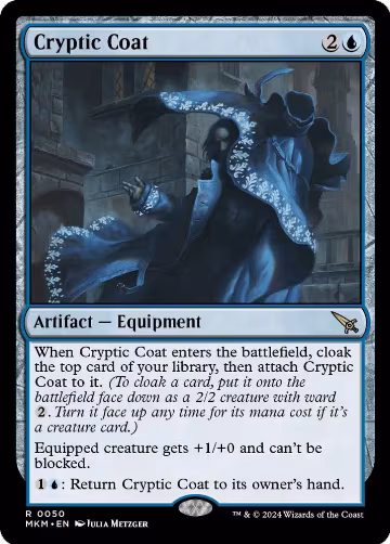 Cryptic Coat (50), Murders at Karlov Manor — Magic card price