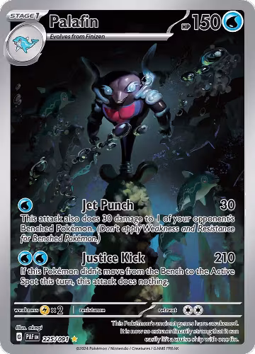 Palafin - 225/091 (225/091), Paldean Fates — Pokémon card price