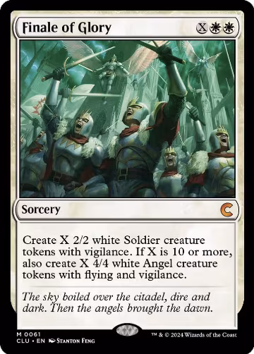 Finale of Glory (61), Ravnica: Clue Edition — Magic card price